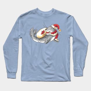 Harbor Santa Long Sleeve T-Shirt